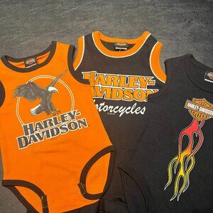 HARLEY DAVIDSON INFANT ONESIS